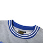 Hampton University Original '92 "Frankenstein" Crewneck MDH. GREY/Royal Blue Frankenstein Crewneck alternate product image