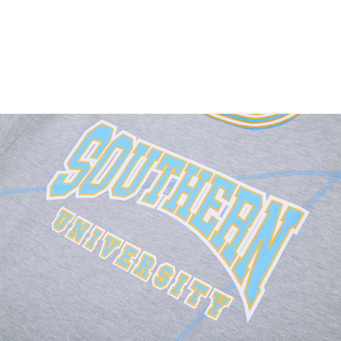 Southern University Original '92 "Frankenstein" Crewneck MDH. GREY/Caolina