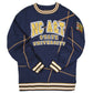 North Carolina A&T University Original '92 "Frankenstein" Crewneck Navy/Gold Frankenstein Crewneck white background product image