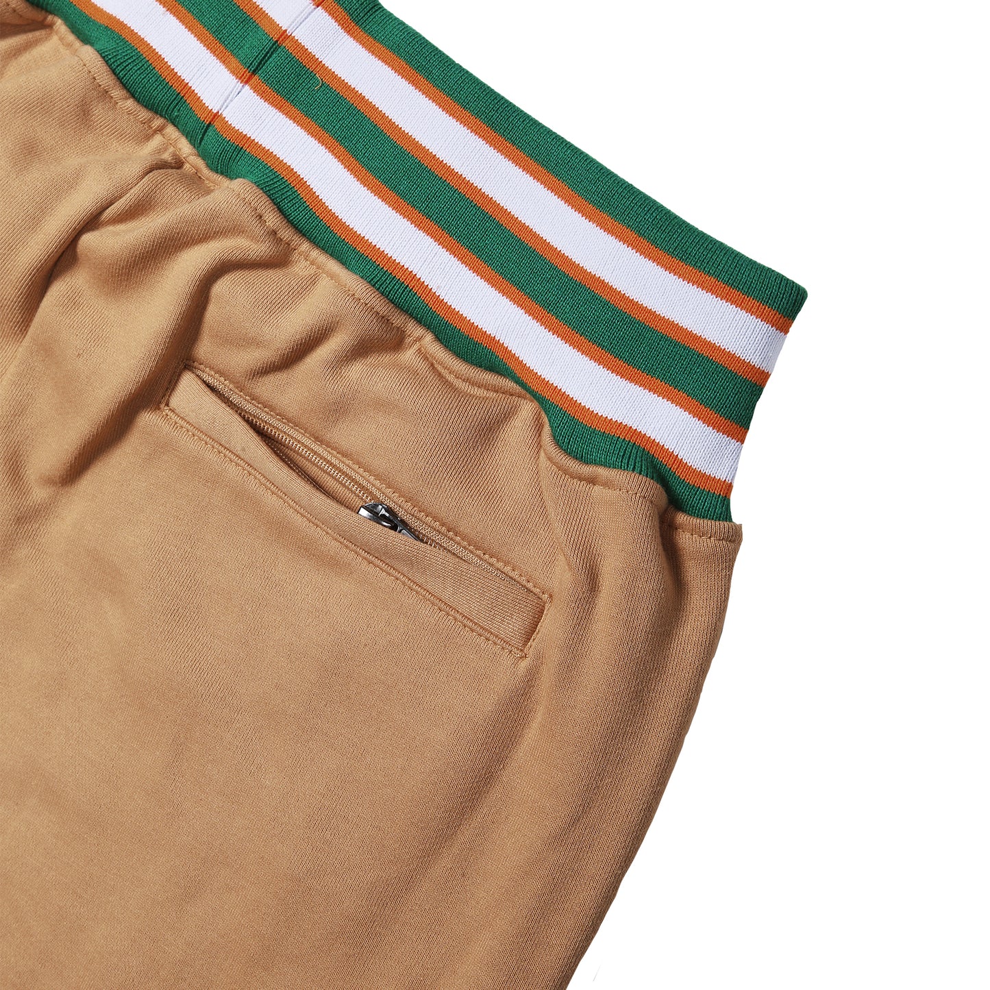 AACA Original '91 Sweatpants Butter Rum - Green Waistband