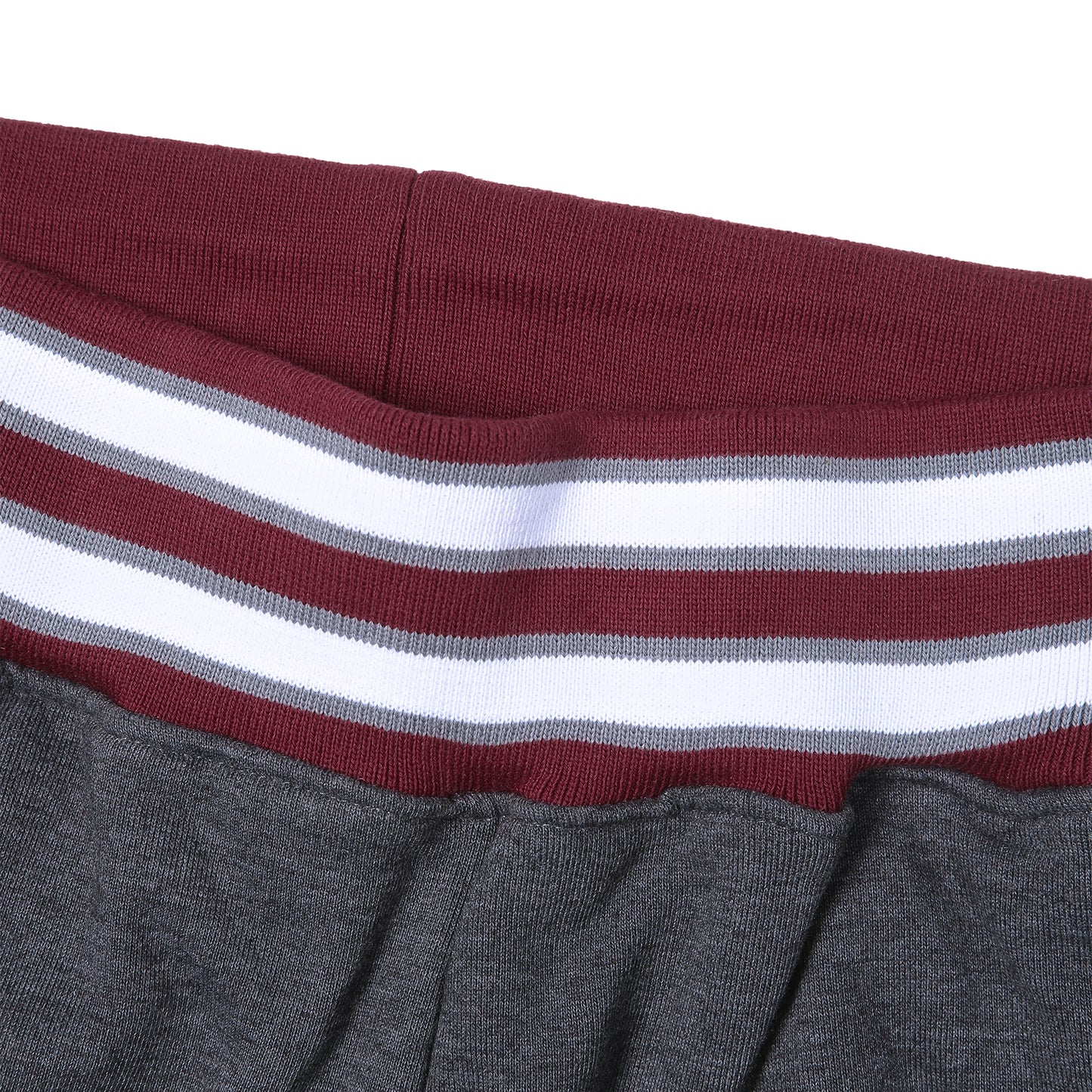 AACA Original '91 Sweatpants Charcoal - Maroon Waistband