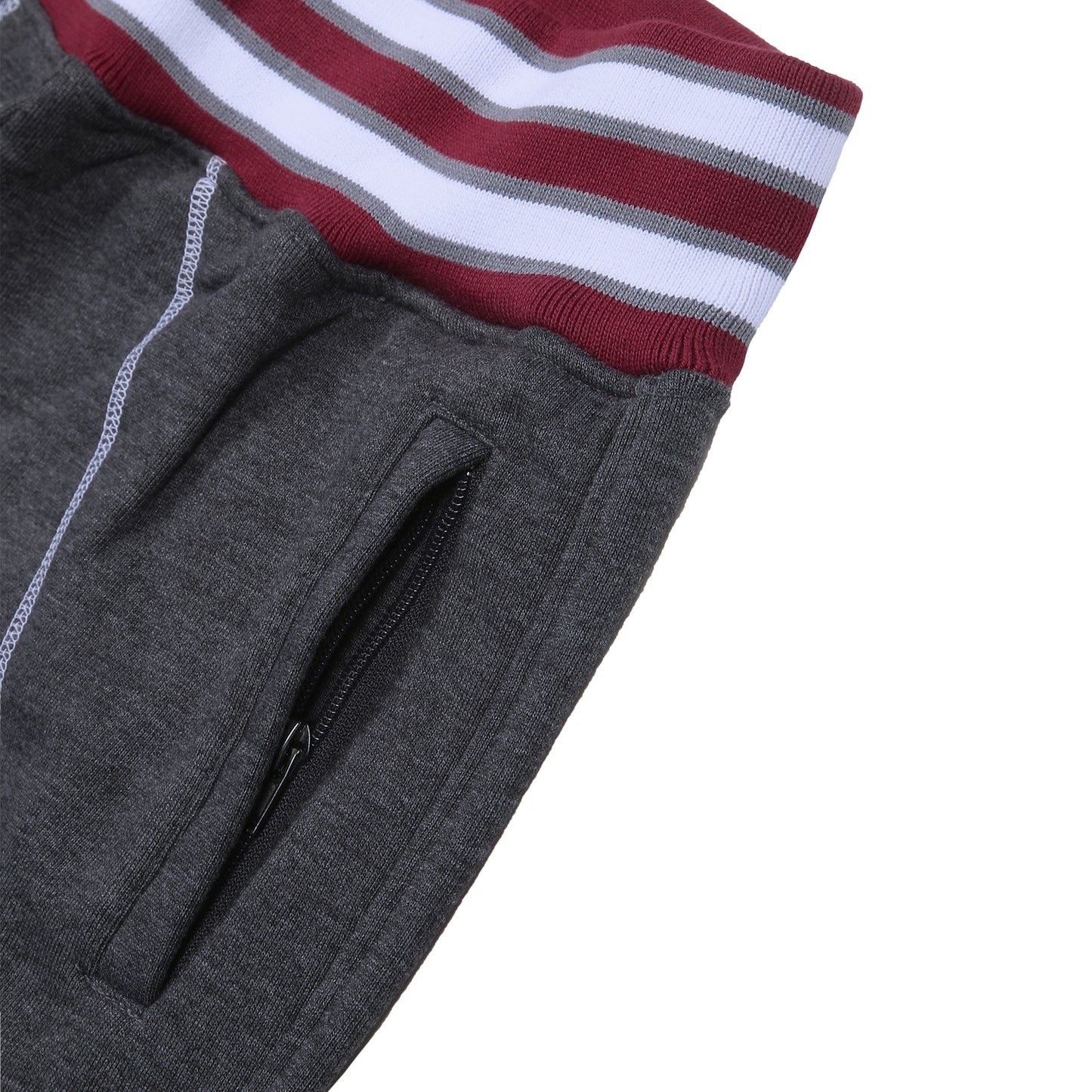AACA Original '92 "Frankenstein" Stitched Sweatpants Charcoal/White