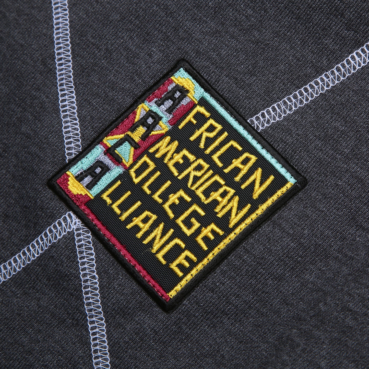 AACA Original '92 "Frankenstein" Stitched Sweatpants Charcoal/White