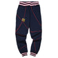 AACA Original '92 "Frankenstein" Stitched Sweatpants Navy/Red Frankenstein Sweatpants white background product image