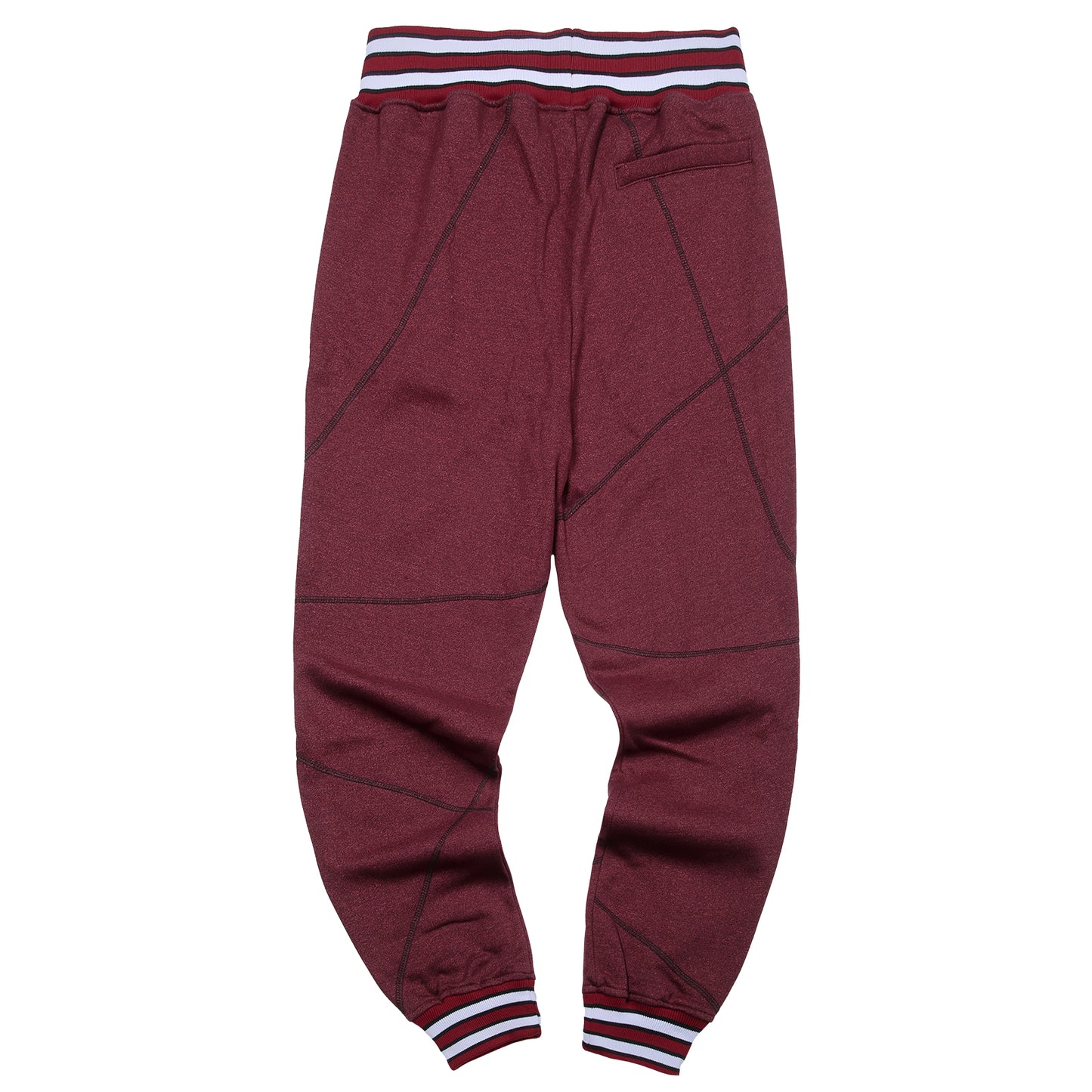 AACA Original '92 "Frankenstein" Stitched Sweatpants Red Heather/Black