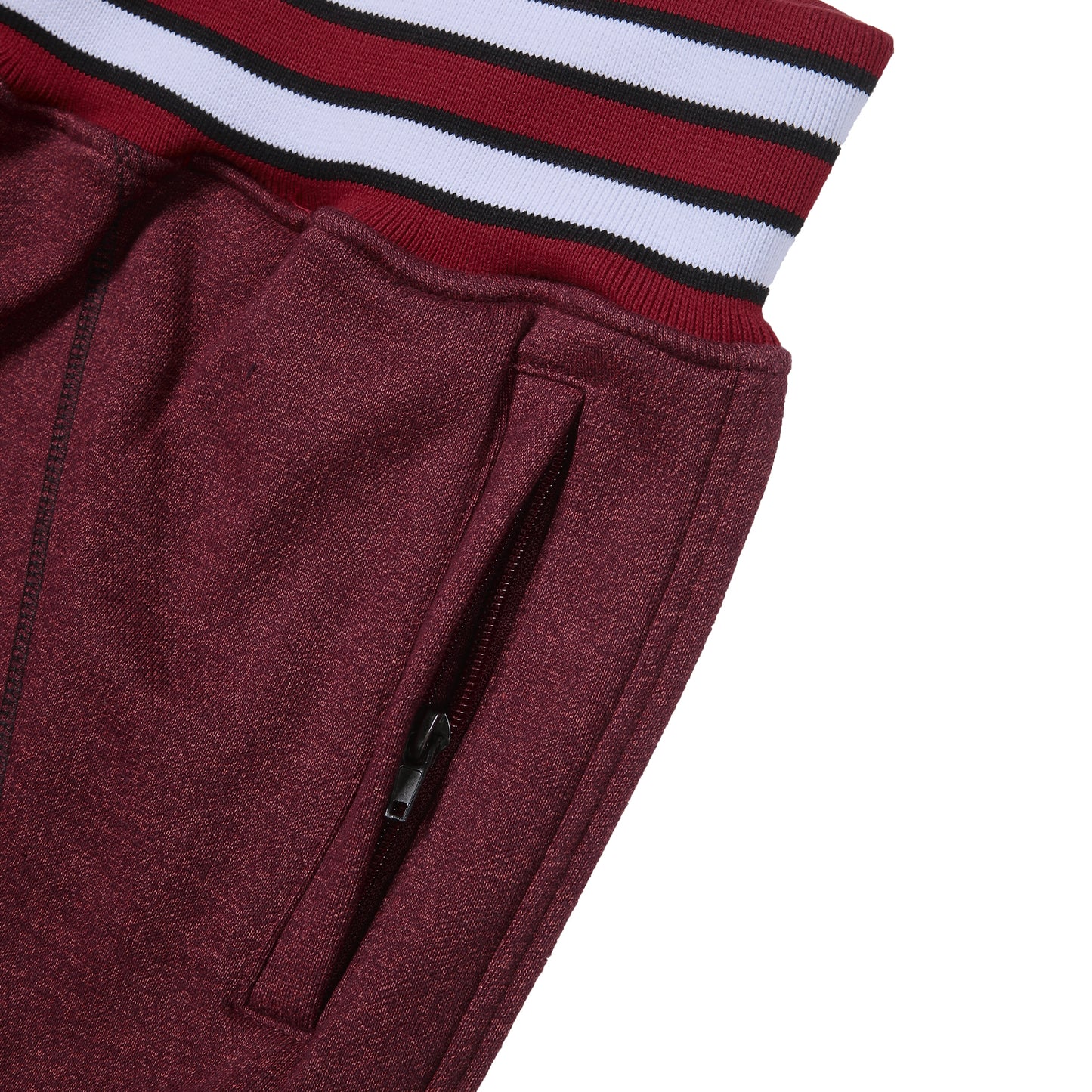AACA Original '92 "Frankenstein" Stitched Sweatpants Red Heather/Black