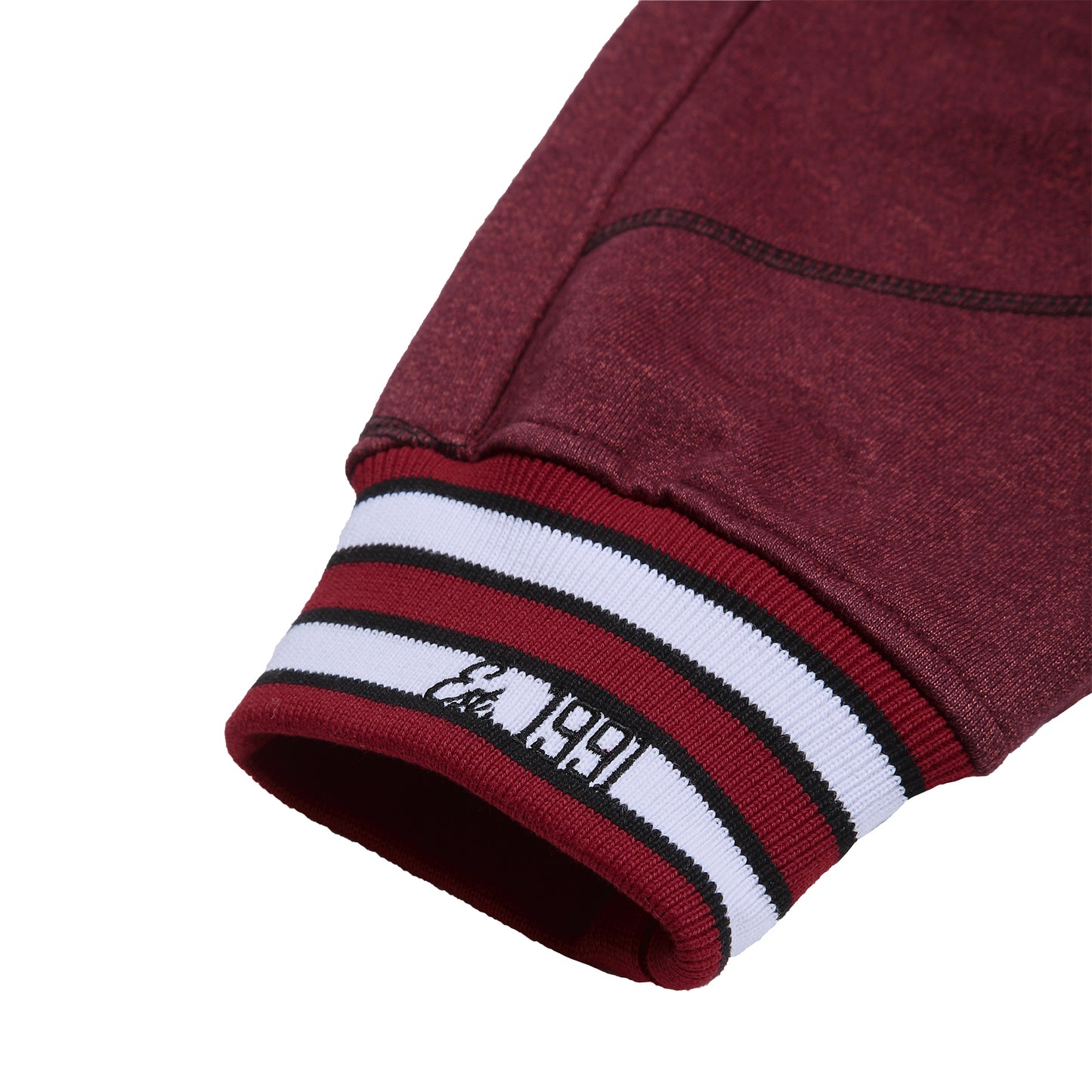 AACA Original '92 "Frankenstein" Stitched Sweatpants Red Heather/Black