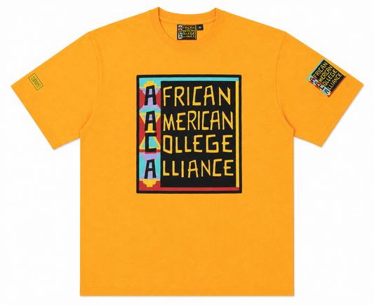 AACA Classic 91 T-Shirt Gold tee-ai-flatlay white background product image