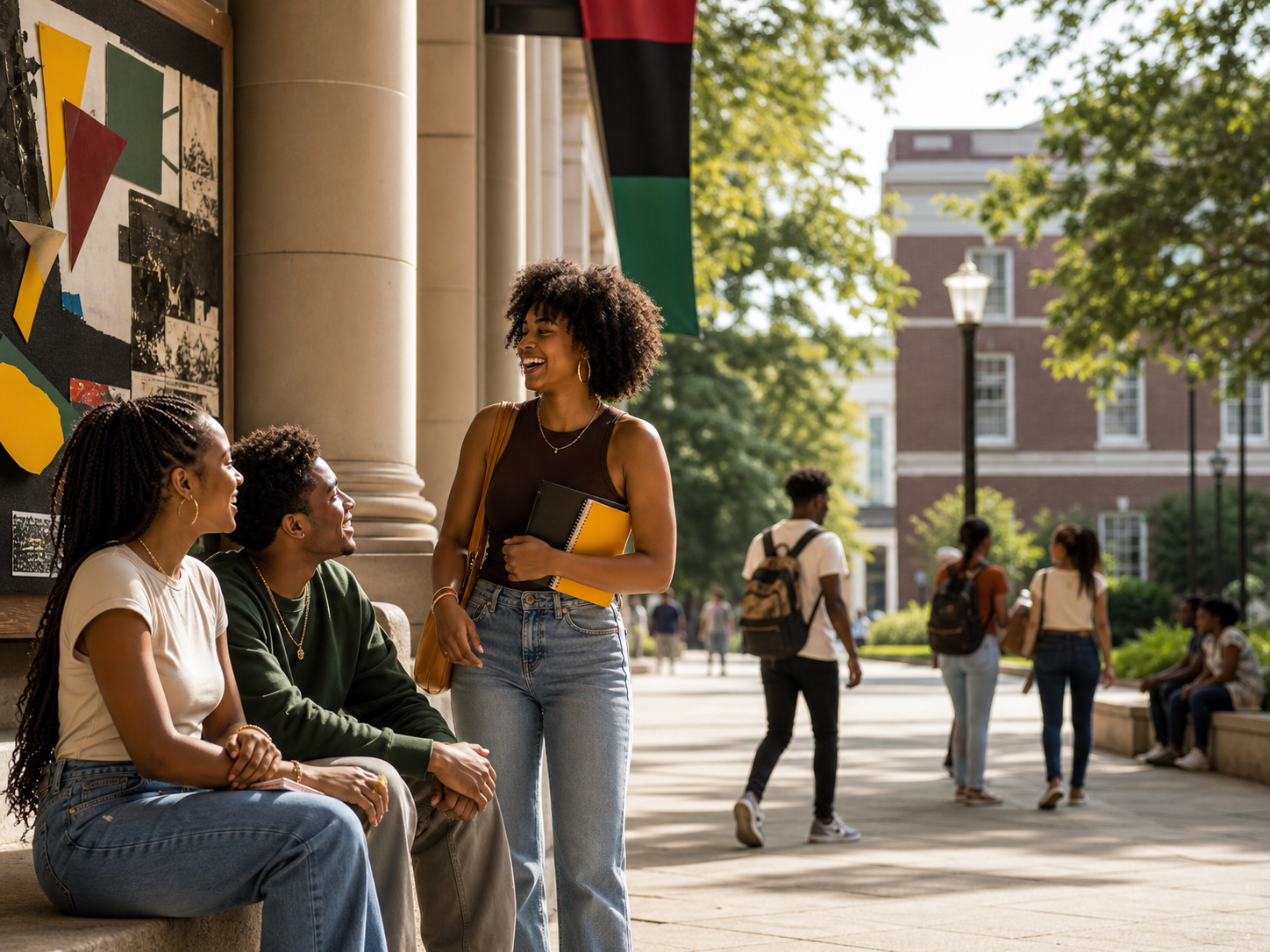 AACA campus culture and Black college school pride homepage banner