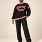 Compton Community College Original '92 Frankenstein Crewneck Black/Maroon