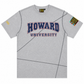 Howard University Originals' AACA Classic T-Shirt MDH. Grey / Navy tee-ai-flatlay white background product image