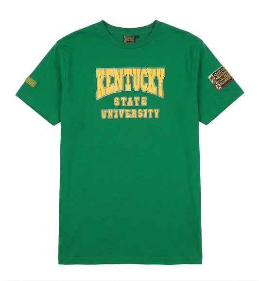Kentucky State University AACA Classic 91 T-Shirt Green tee-user-ai white background product image