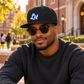 LIT Embroidered Cap — Black