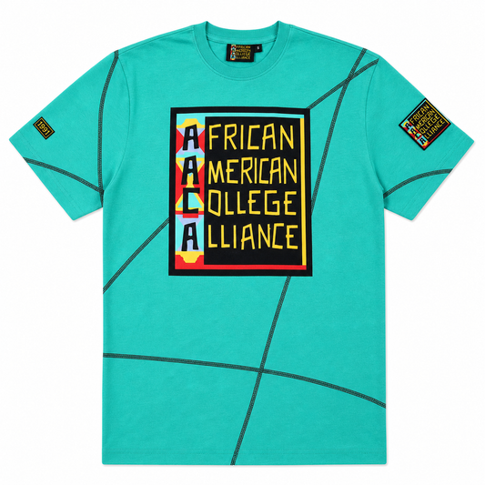 Originals' AACA Classic T-Shirt Teal / Black tee-ai-flatlay white background product image