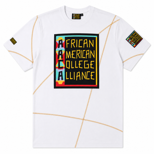 Originals' AACA Classic T-Shirt White / Gold tee-ai-flatlay white background product image